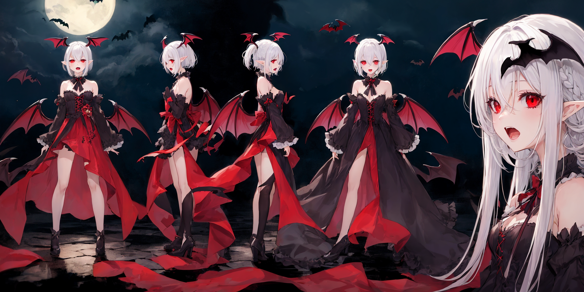 00015-1787902348-1girl,red eyes,solo,wings,pointy ears,bat (animal),short hair,vampire,colored skin,detached sleeves,looking at viewer,colored sc.png